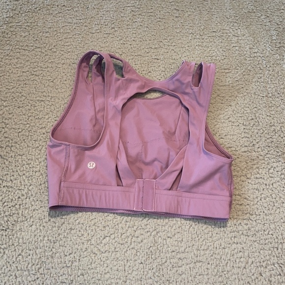 Lululemon Strong Front Bra *Medium Support, B/C Cups White size 8 - Picture 3 of 6